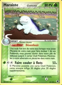 Carte Pokemon Maraiste δ 21/101 EX Île des Dragons