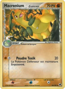 Carte Pokemon Macronium δ 26/101 EX Île des Dragons