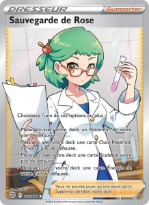 Carte Pokemon Sauvegarde de Rose 172/172 Stars Étincelantes