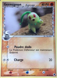 Carte Pokemon Germignon δ 44/101 EX Île des Dragons