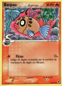 Carte Pokemon Barpau δ 49/101 EX Île des Dragons