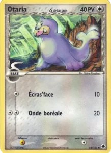 Carte Pokemon Otaria δ 62/101 EX Île des Dragons