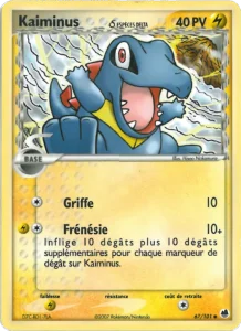 Carte Pokemon Kaiminus δ 67/101 EX Île des Dragons