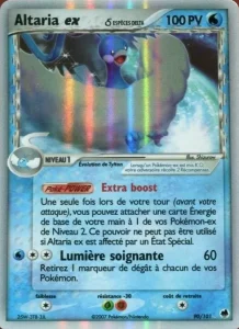 Carte Pokemon Altaria ex δ 90/101 EX Île des Dragons