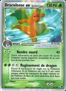 Carte Pokémon Dracolosse ex δ 91 EX Île des Dragons