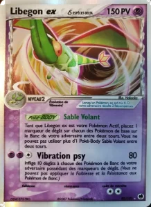 Carte Pokemon Libegon ex δ 92/101 EX Île des Dragons
