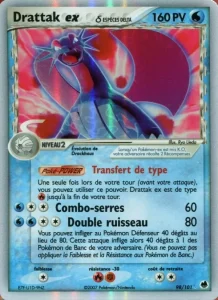 Carte Pokemon Drattak ex δ 98/101 EX Île des Dragons