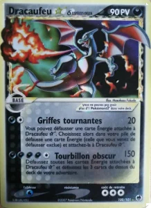 Carte Pokémon Dracaufeu ☆ δ 100 EX Île des Dragons