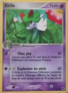 Carte Pokemon Kirlia 32/101 EX Île des Dragons