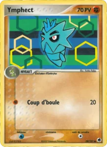 Carte Pokemon Ymphect 58/101 EX Île des Dragons