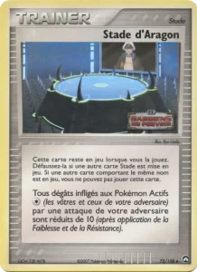 Carte Pokemon Stade d'Aragon 72/108 EX Gardiens du Pouvoir