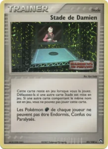 Carte Pokemon Stade de Damien 82/108 EX Gardiens du Pouvoir
