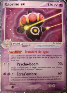 Carte Pokemon Kaorine ex 93/108 EX Gardiens du Pouvoir