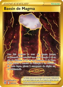 Carte Pokemon Bassin de Magma 185/172 Stars Étincelantes