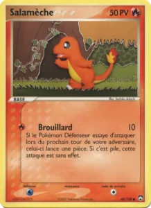 Carte Pokemon Salamèche 48/108 EX Gardiens du Pouvoir