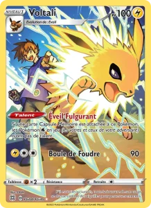 Carte Pokemon Voltali TG04/172 Stars Étincelantes