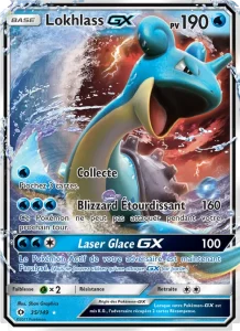 Carte Pokemon Lokhlass GX 35/149 Soleil et Lune