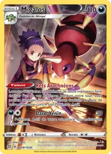 Carte Pokemon Migalos TG09/172 Stars Étincelantes