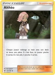 Carte Pokemon Althéo 121/149 Soleil et Lune