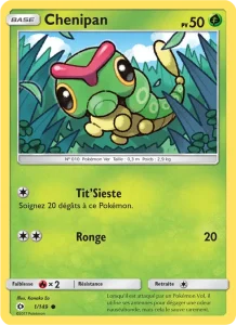 Carte Pokémon Chenipan 1/149