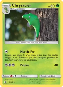 Carte Pokémon Chrysacier 2/149