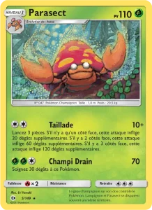 Carte Pokémon Parasect 5/149