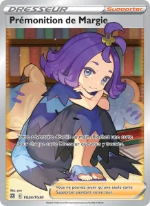 Carte Pokemon Prémonition de Margie TG24/172 Stars Étincelantes