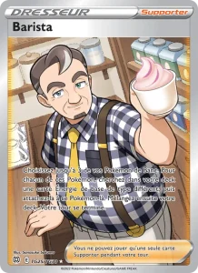 Carte Pokemon Barista TG25/172 Stars Étincelantes