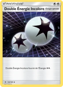 Double Énergie Incolore 136 — Soleil et Lune