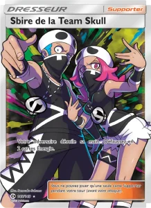 Carte Pokemon Sbire de la Team Skull 149/149 Soleil et Lune