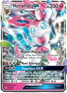 Carte Pokemon Nymphali GX 92/145 Gardiens Ascendants