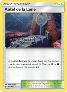 Carte Pokemon Autel de la Lune 117/145 Gardiens Ascendants