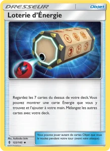 Carte Pokemon Loterie d’Énergie 122/145 Gardiens Ascendants