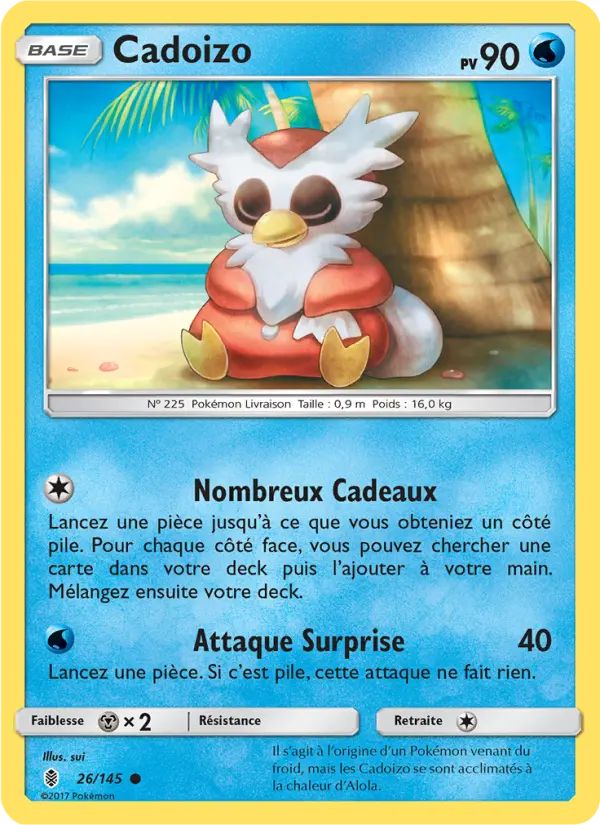 Scan HD carte Pokémon Cadoizo 26/145 — Gardiens Ascendants