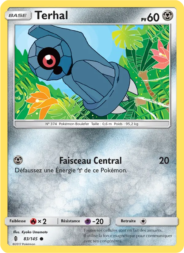 Scan HD carte Pokémon Terhal 83/145 — Gardiens Ascendants