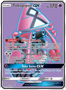 Carte Pokemon Tokopiyon GX 137/145 Gardiens Ascendants