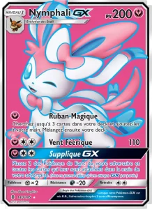 Carte Pokémon Nymphali GX 140 Gardiens Ascendants