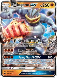 Carte Pokemon Mackogneur GX 64/147 Ombres Ardentes