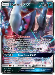 Carte Pokemon Darkrai GX 88/147 Ombres Ardentes