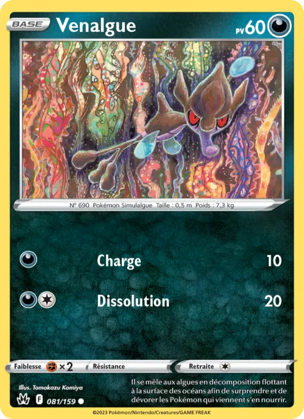 Scan HD carte Pokémon Venalgue 081/159 — Zénith Suprême