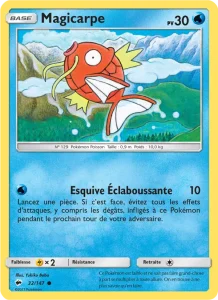 Carte Pokemon Magicarpe 32/147 Ombres Ardentes