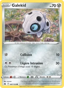 Carte Pokemon Galekid 087/159 Zénith Suprême