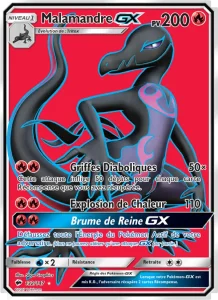 Carte Pokemon Malamandre GX 132/147 Ombres Ardentes