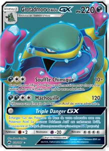 Carte Pokemon Grotadmorv d’Alola GX 138/147 Ombres Ardentes