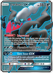Carte Pokemon Darkrai GX 139/147 Ombres Ardentes