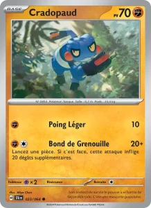 Carte Pokemon Cradopaud 023/64 Fable Nébuleuse