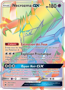 Carte Pokemon Necrozma GX 153/147 Ombres Ardentes