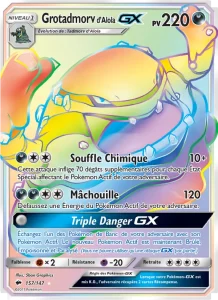Carte Pokemon Grotadmorv d’Alola GX 157/147 Ombres Ardentes