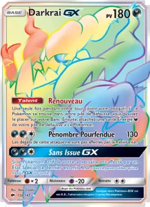 Carte Pokemon Darkrai GX 158/147 Ombres Ardentes
