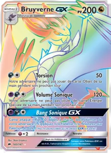 Carte Pokemon Bruyverne GX 160/147 Ombres Ardentes